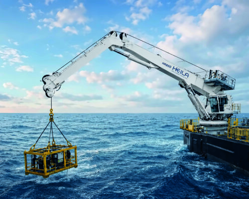 HEILA HR heavy-duty marine crane