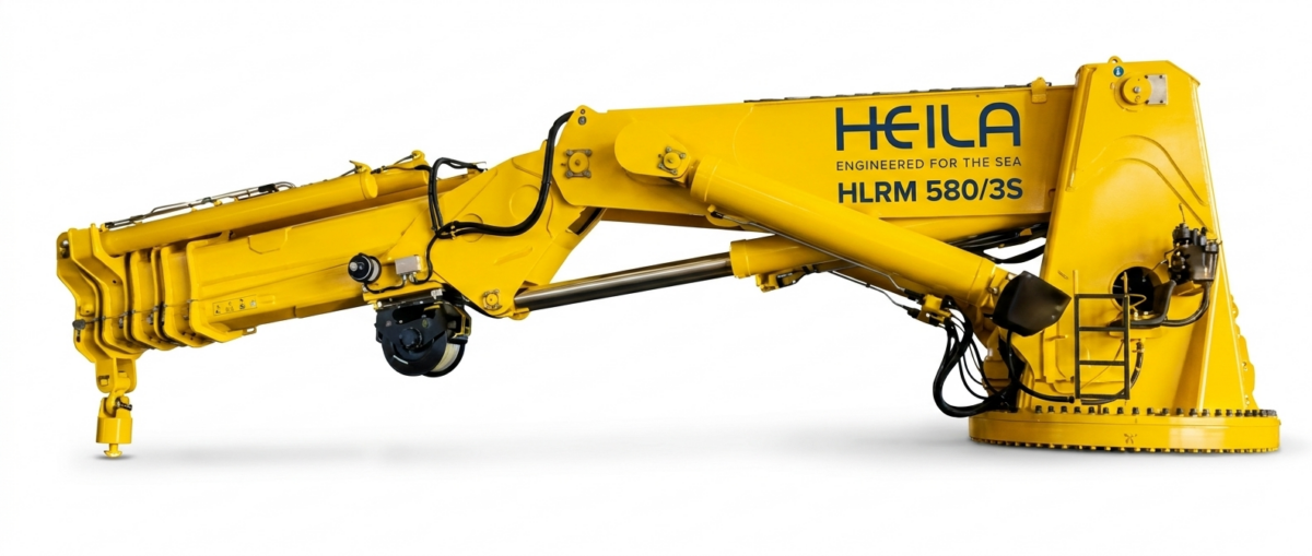 HEILA HLRM knuckle telescopic marine crane