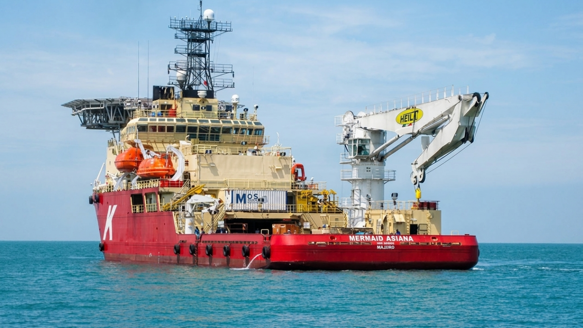 HEILA HR heavy-duty marine crane