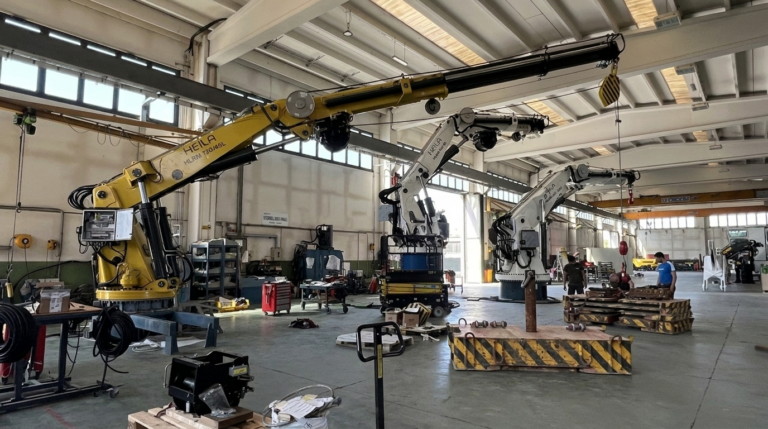 HEILA marine crane - heila real workshop