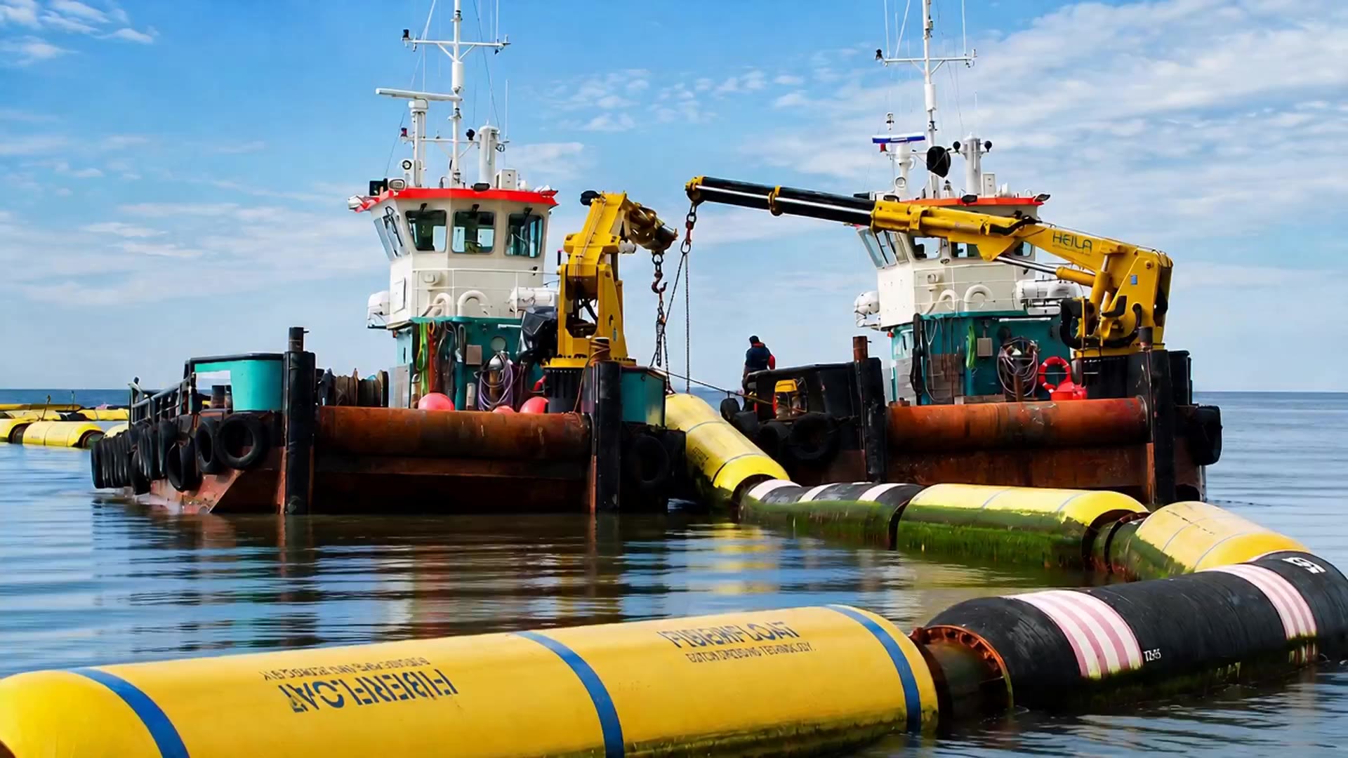 HEILA marine crane in operation - quote page header