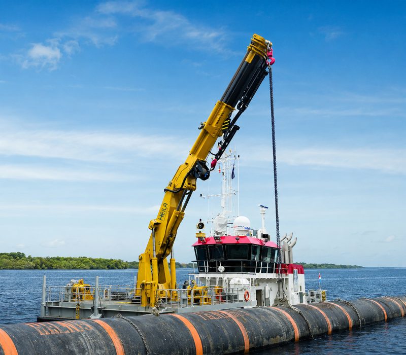 HEILA HLRM knuckle telescopic marine crane